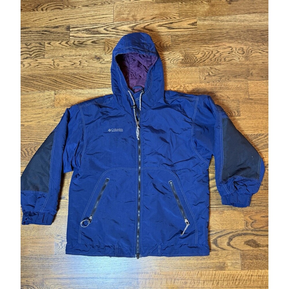 Columbia Men's Vintage Jacket, Size Small, Navy